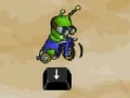 Hry Insect on a motorcycle