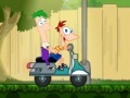 Hry Phineas and Ferb: crazy motorcycle