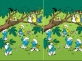 Hry The Smurfs Spot the Difference