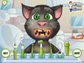 Hry Talking Tom. Tooth problems