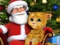 Hry Talking Ginger & Santa