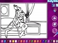Hry Pink Panther Online Coloring