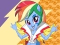 Hry Equestria Girls: Rainbow Rocks - Rainbow Dash Dress Up