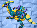 Hry Combine! Dino Robot Lightning Parasau 