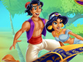 Hry Jasmine and Aladdin Kissing