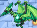 Hry Combine! Dino Robot - Ptera Green 
