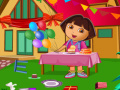 Hry Dora Birthday Bash Cleaning