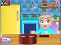 Hry  Baby Elsa cooking Icecream