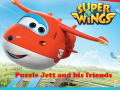 Hry Super Wings: Puzzle Jett and his friends
