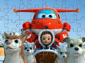 Hry Super Wings: Puzzle Helping Jett