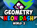 Hry Geometry: Neon dash world 2