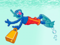 Hry 123 Sesame Street: Underwater Sink or Float