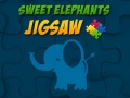 Hry Sweet Elephants Jigsaw