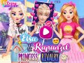 Hry Elsa and Rapunzel Princess Rivalry