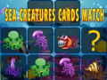 Hry Sea creatures cards match