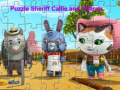 Hry Puzzle Sheriff Kelly and Friends