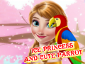 Hry Ice Princess And Cute Parrot