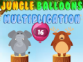 Hry Jungle balloons multiplication