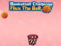 Hry Basketball Challenge Flick The Ball