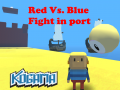 Hry Kogama: Red Vs. Blue Fight in port