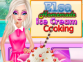 Hry Elsa Homemade Ice Cream Cooking