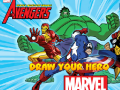 Hry Marvel Draw Your Hero