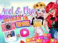 Hry Ariel and Elsa Instagram Famous