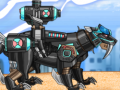 Hry Combine!  Dino Robot 5 Smilodon Black Plus