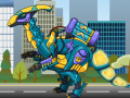 Hry Combine! Dino Robot 7 Lightning Parasau Plus