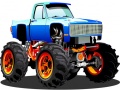 Hry Monster Truck Puzzle