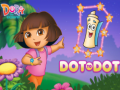 Hry Dora The explorer Dot to Dot