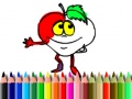 Hry Back To School: Fruits Coloring