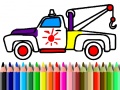Hry Back To School: Trucks Coloring