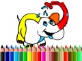 Hry Back To School: Elephant coloring