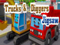 Hry Trucks & Digger Jigsaw 