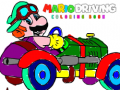 Hry Mario Driving Coloring Book