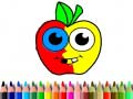Hry Back To School: Apple Coloring Book