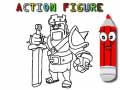 Hry Back To School: Action Figure Coloring