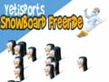 Hry Yetisports Snowboard Freeride