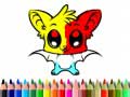 Hry Cute Bat Coloring Book