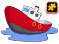 Hry Cartoon Ship Puzzle