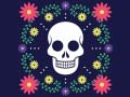 Hry Colorful Skull Jigsaw
