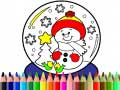 Hry Back To School: Christmas Coloring Book