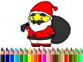Hry Back To School: Santa Claus Coloring