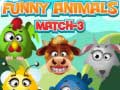Hry Funny Animals Match 3