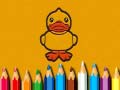Hry Back To School: Ducks Coloring Book