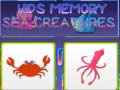 Hry Kids Memory Sea Creatures