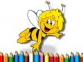 Hry Back To School: Bee Coloring Book