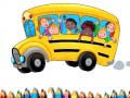 Hry School Bus Coloring Book