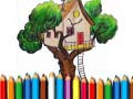 Hry Tree House Coloring Book